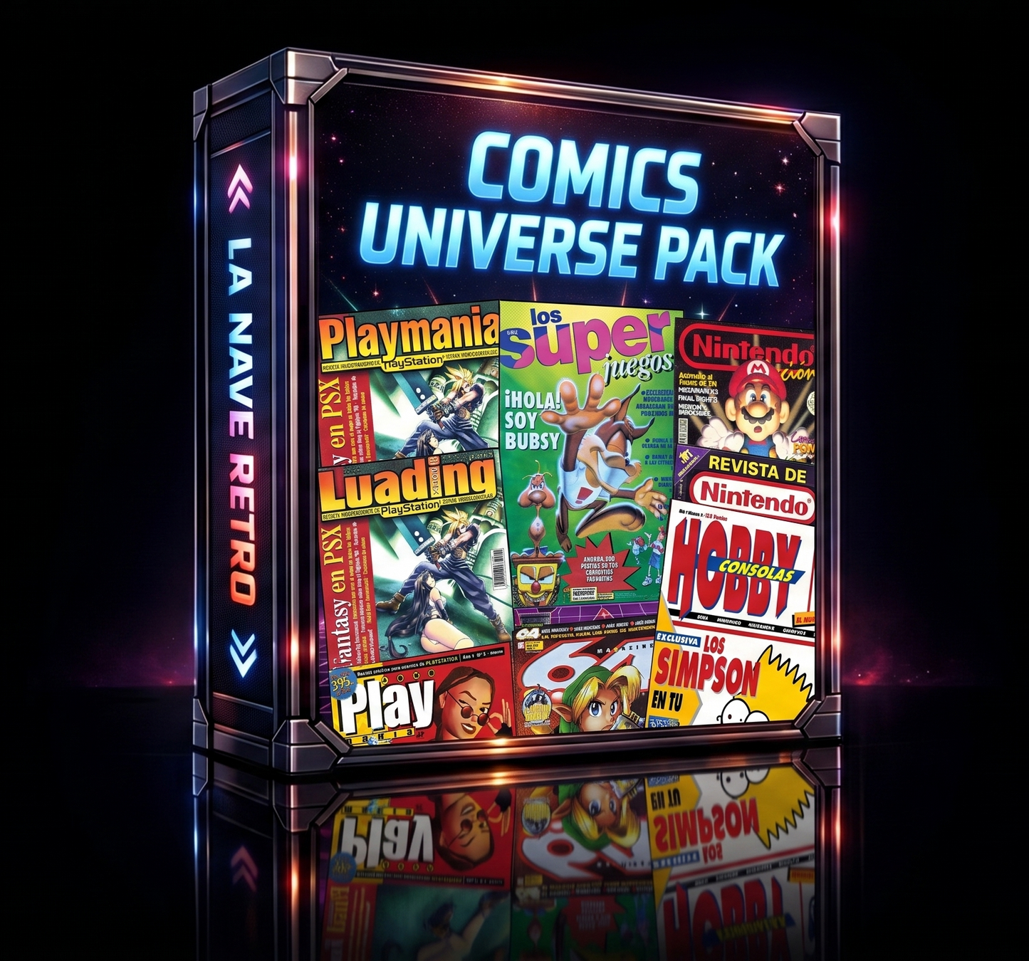 LA BIBLIOTECA DEL CAPITÁN: CÓMICS UNIVERSE PACK 🚀
