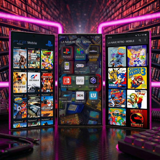 LA NAVE RETRO - ULTIMATE PACK MOBILE
